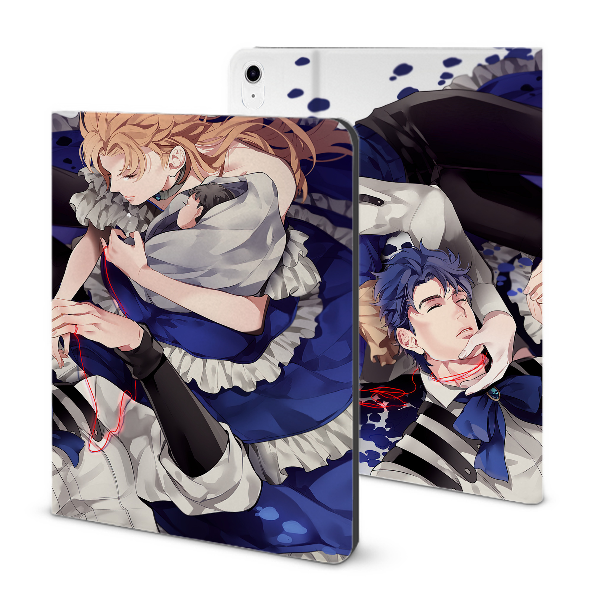 （画像用） ジョジョの奇妙な冒険 JoJo's Bizarre Adventure IPad ケース ブック型 PUレザー TPU 耐衝撃 軽量 薄型 ペン収納なし 全面保護 IPad 各モデル対応